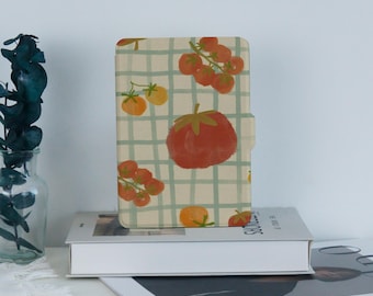 Tomatoes,Kindle Paperwhite Case with Hand Strap for Kindle2022/2024,Kindle Paperwhite Cover for 12/11/10th Gen, Kindle Cover 6&quot;6.8&quot;7&quot;inch