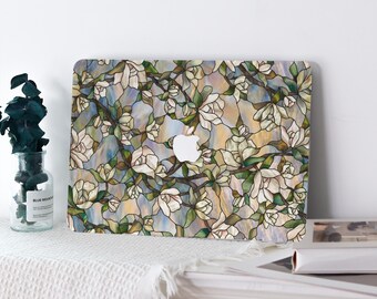 Gardenia,Hardshell Matte MacBook Case Apple Laptop Sleeves Laptop Case MacBook Air 15/13 Pro 13/14/15/16,RT15 13,M4 M3 M2,2024 Laptop Sleeve