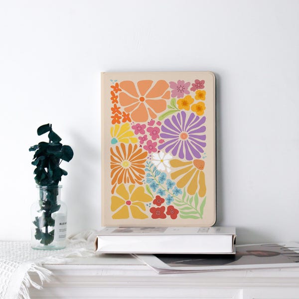 Floral,iPad Tasche mit Pencil Halter Protectiv,iPad A16 Air7 2025,Air5/6/7,Mini5/6/7,iPad8/9/10,iPad Pro2020 2022 2024,13 "11"12.9 "Fall