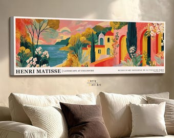 Henri Matisse Poster: Mediterranean Wall Art, Modern Home Decor, Matisse Print