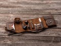 Personalized Leather Pipe Roll, Brown Pipe Case, Tobacco Pouch, Travel Pipe Holder, Case for Pipe Smokers Set, Anniversary Gifts for Men product logo