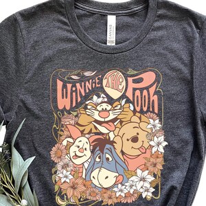 Retro Winnie The Pooh Shirt, Vintage Winnie Pooh and Friends Shirt, Classic Pooh and CO Shirt, Disney Winnie the Pooh Shirt, Winnie Hoodie
