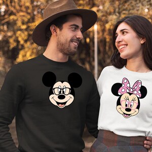 Disney Grandma Grandpa Family Trip Sweater, Custom Disney Nana Papa Tee, Grandparents Disneyland T-Shirt, Mickey Minnie Shirt, Disney Outfit