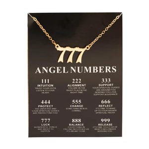 Angel Number Necklace, Gold Filled  Lucky Date Necklace , 444 Necklace, Custom Number Year Necklace, Mother&#39;s Day Gift, Necklace for Mama