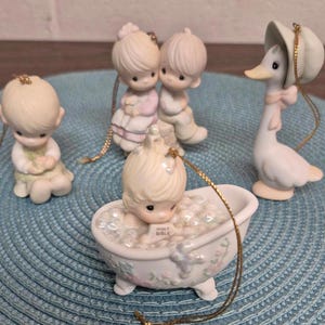 Set di 4 statuette da appendere &quot;Momenti Preziosi&quot;