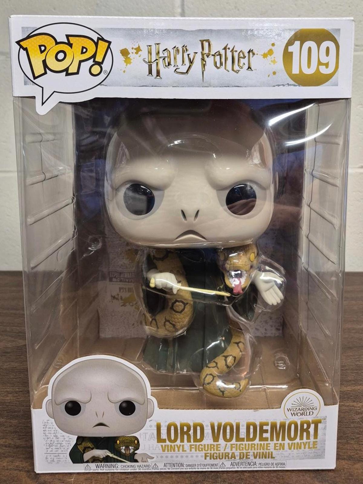 Harry Potter Collectible Doll 2-Pack - Voldemort & Harry With Wands & Triwizard Cup