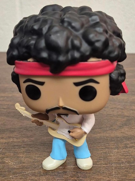 Funko Pop! Jimi Hendrix Vinyl Figure #54 - Rock Icon - Etsy