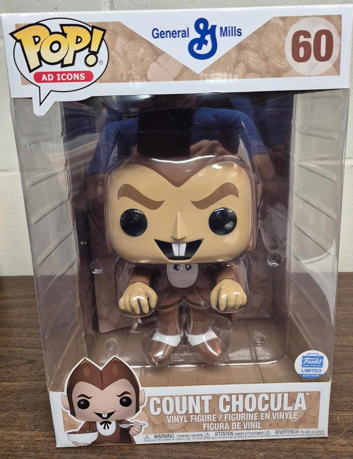 Funko Pop! Jumbo Count Chocula Vinyl Figure #60 - Ad Icons Limited