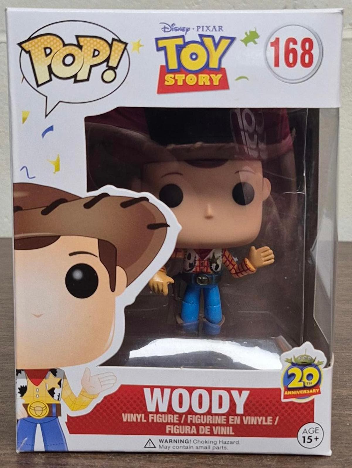 Funko Pop! トイ・ストーリー ウッディ (20周年記念) - ビニール