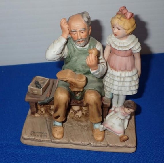 ノーマン・ロックウェル 1980年「靴屋」 - Etsy 日本