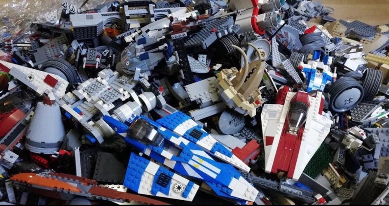 LEGO Star Wars Bulkparti - 2 pund bild 1