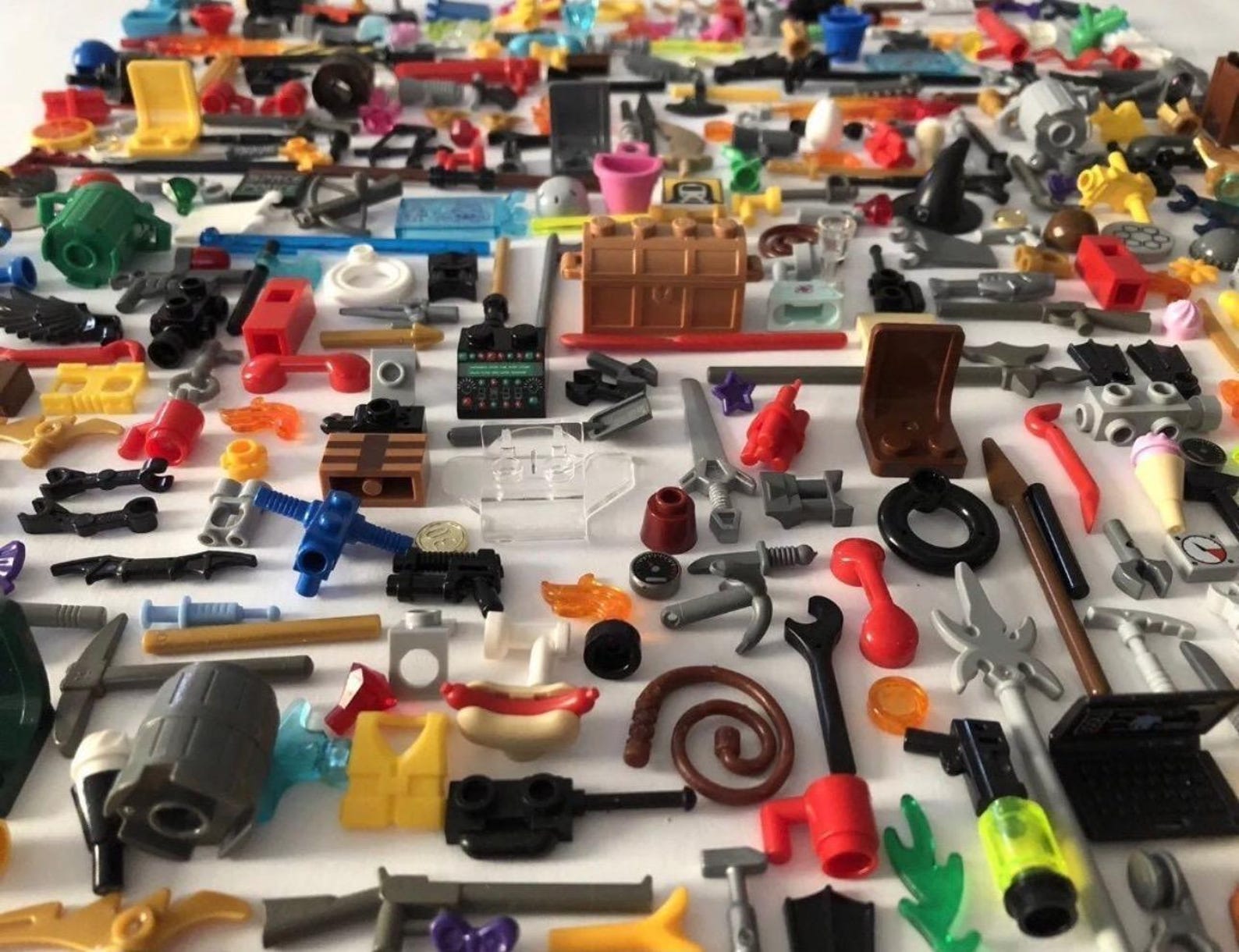 Lego Parts Collection LEGO Accessory Assortment of 50 Pieces - Etsy