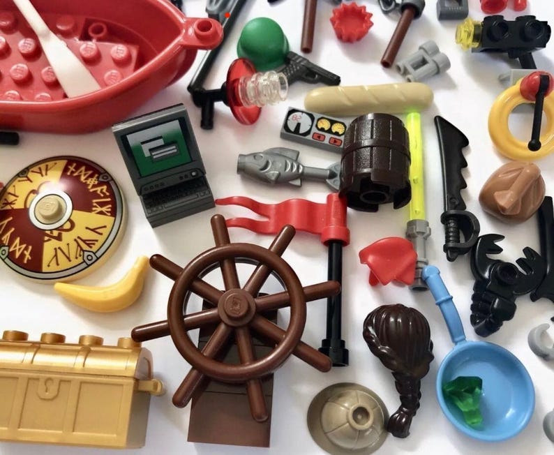 Lego Rune LEGO Accessory Assortment of 50 Pieces - Etsy