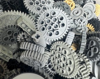 LEGO-tandwielen | Technic uitrustingspartij diverse maten | Originele LEGO-onderdelen | 30 ct