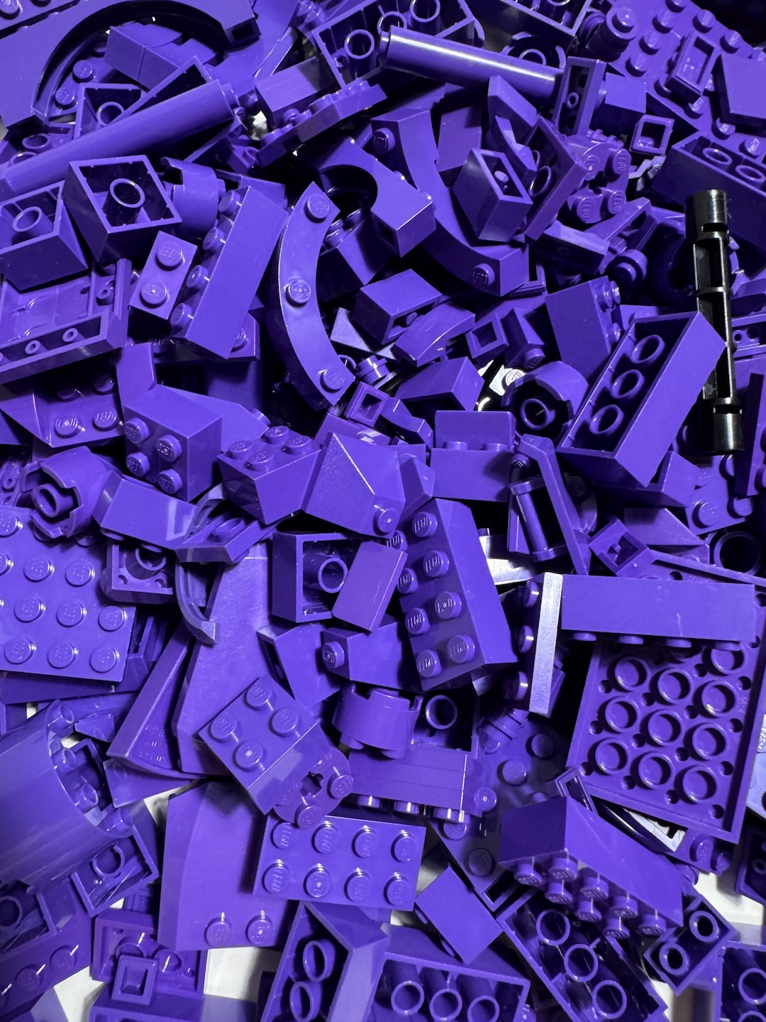 LEGO Purple Pieces Only Assorted Sizes & Shapes - 100 Piece Count - Etsy