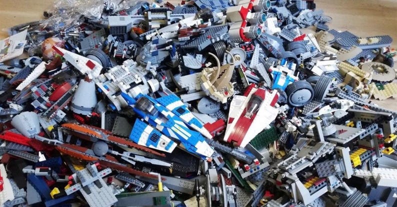 LEGO Star Wars Bulkparti - 2 pund bild 4