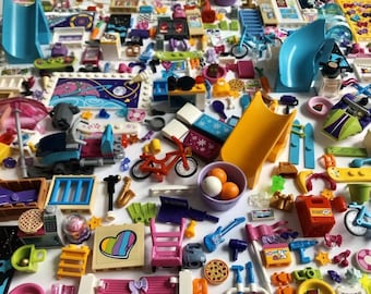 Assortimento di accessori per ragazze LEGO Friends da 50 pezzi