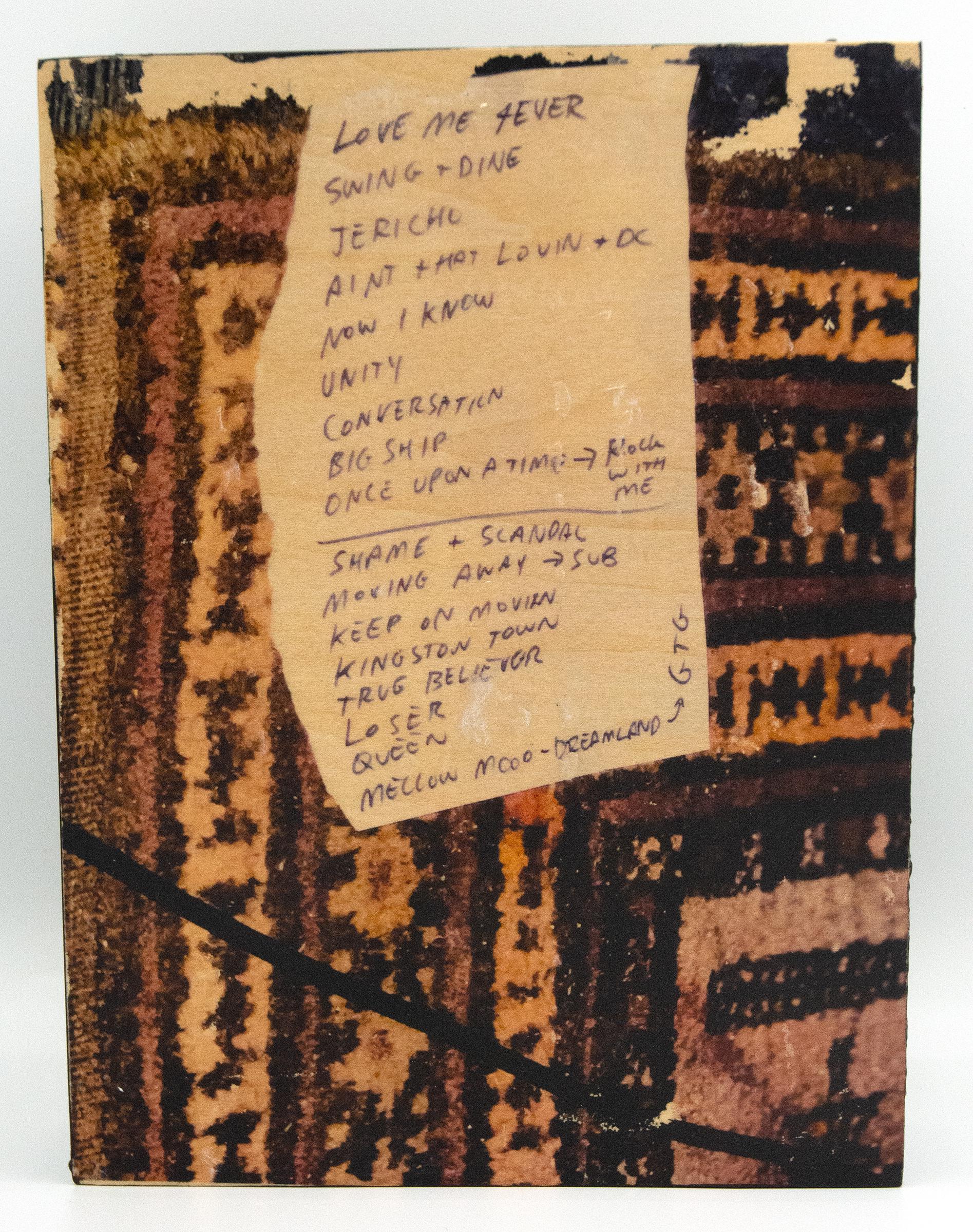 Lo-Watts Band, Music, Set List, Ska, Reggae, Rocksteady, NYC, Brooklyn, Handmade, DIY, Wood Print