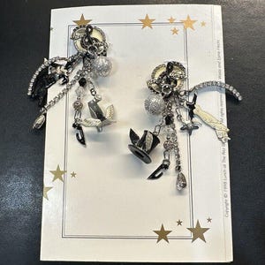 リッツでのランチ ストリックリー ボールルーム カート デュ ジュール イヤリング レア 新品 カード