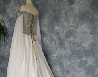Medieval Wedding Dress Etsy