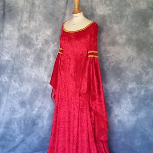 Medieval Gown,Elvish Dress,Celtic Gown,Custom Made,Hand Fasting Dress,Robe Medievale,Robe Elfique,Renaissance Dress,Grace image 1