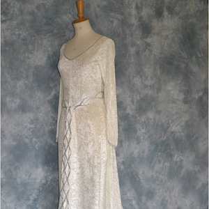 Elvish Wedding Gown,medieval Gown,celtic Dress,robe Medievale,wedding ...