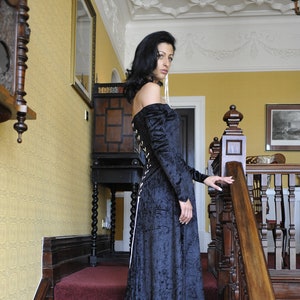 Zaira, a Pagan,Medieval,Elvish, Gothic Custom Made Gown image 1