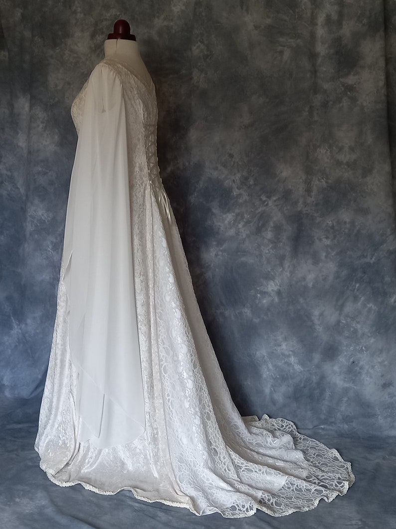 Medieval Wedding Dress,renaissance Gown,elvish Wedding Dress,robe ...