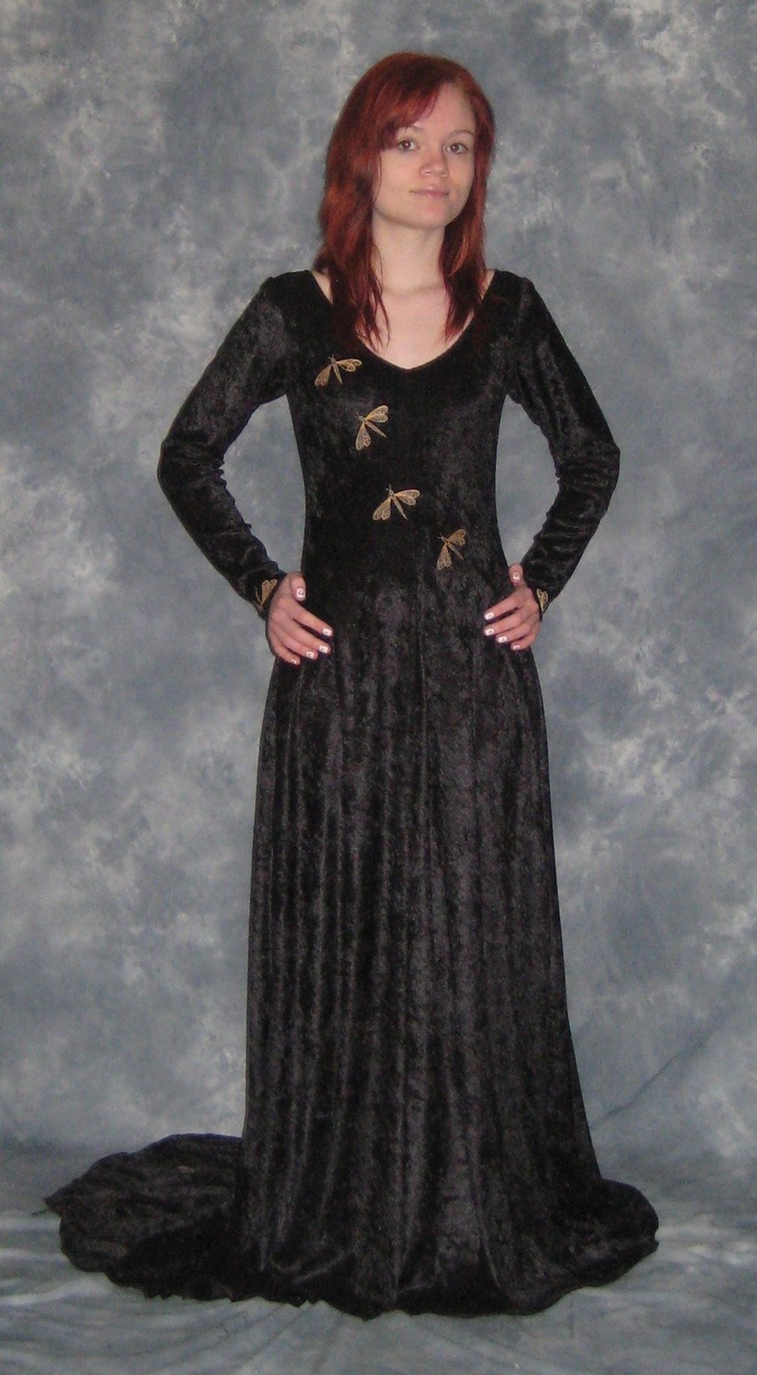 Gabriella, an Elven, Medieval, Faery Wedding Dress Embroidered With — free download