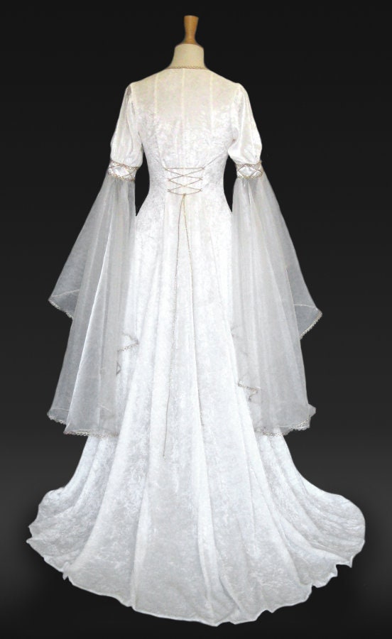 Renaissance Dress Medieval Dress Elvish Wedding Dress | Etsy