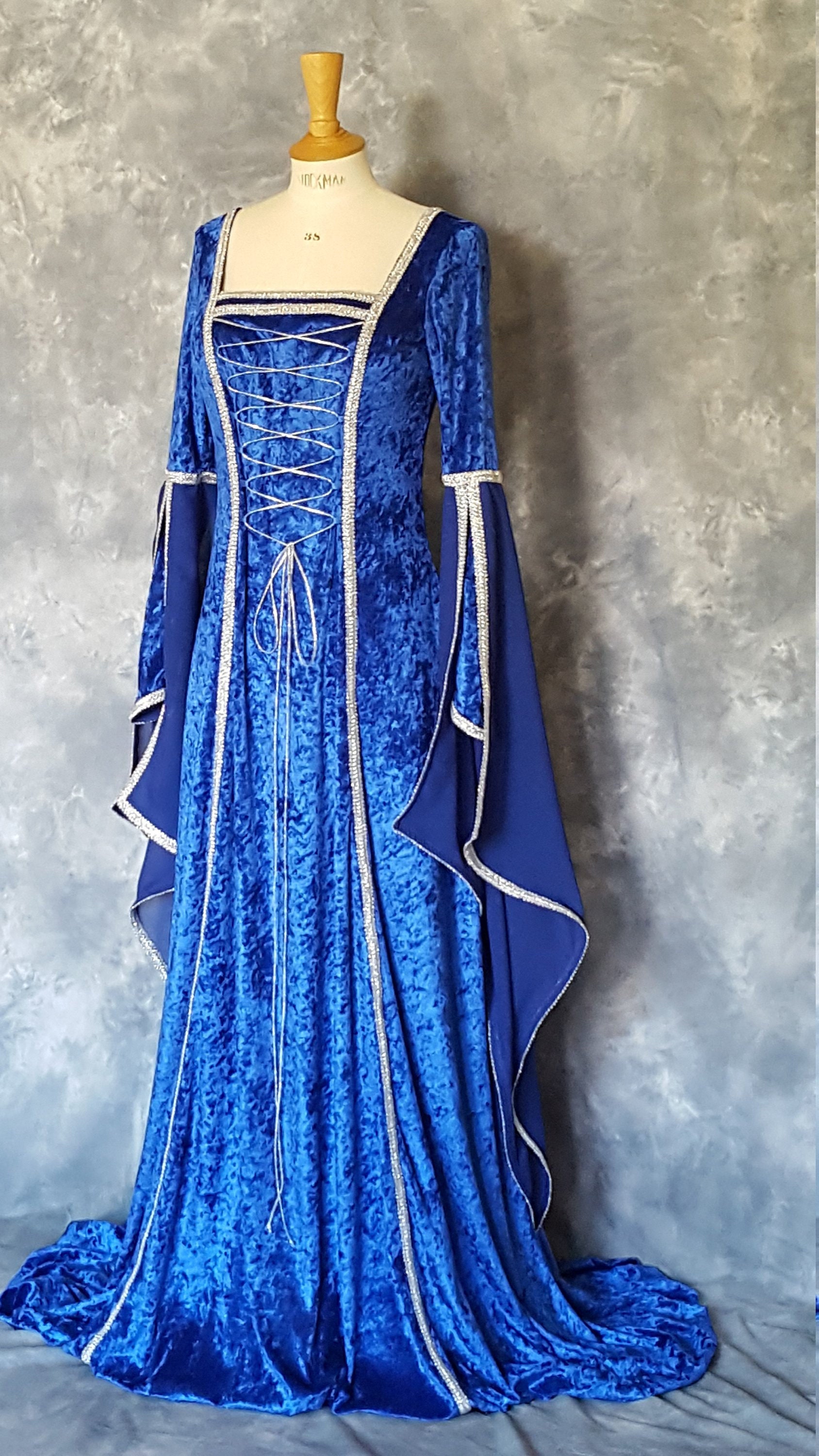 Medieval Bridesmaids Gown, Elvish Wedding Gown, Handfasting Dress, Renaissance Gown, Medieval Dress, Gothic Dress, Prom Dress, Nanetta Medieval Bridesmaids Gown, Elvish Wedding Gown, Handfasting Dress, Renaissance Gown, Medieval Dress, Gothic Dress, Prom Dress, Nanetta