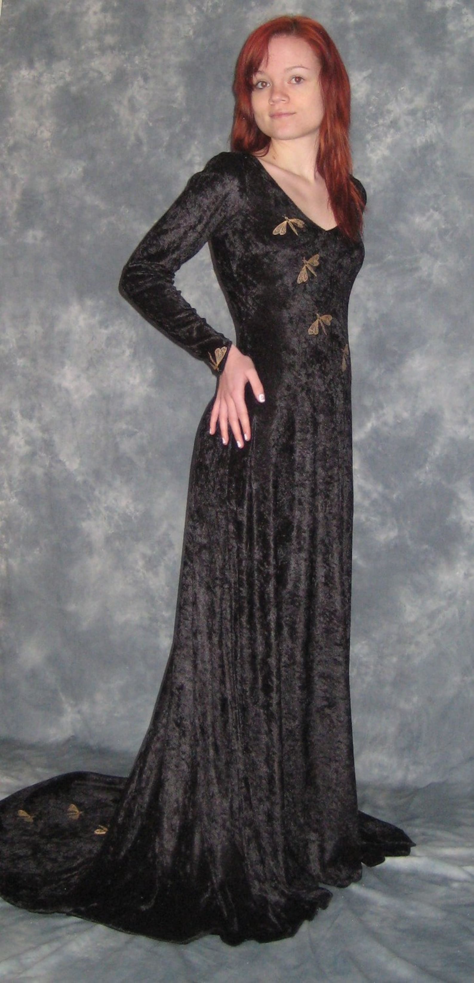 Gabriella, an Elven, Medieval, Faery Wedding Dress Embroidered With — free download