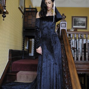Zaira, a Pagan,Medieval,Elvish, Gothic Custom Made Gown image 2
