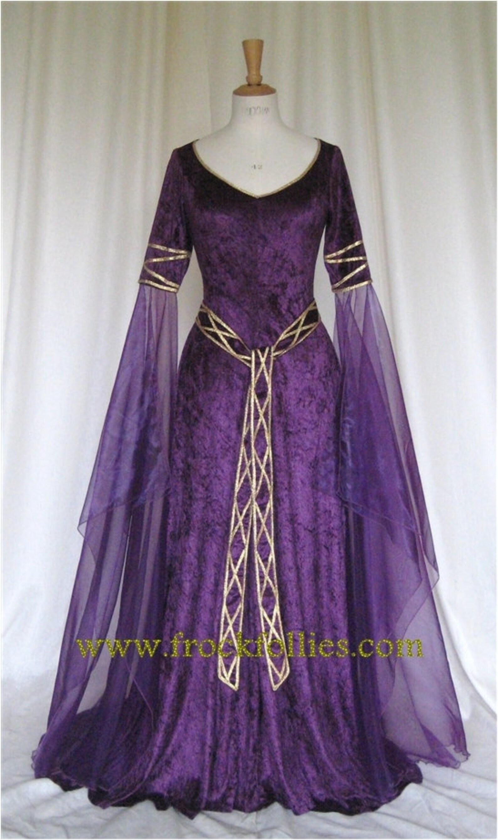 Eve un abito da sposa celtico elfico medievale pagano con Etsy Italia