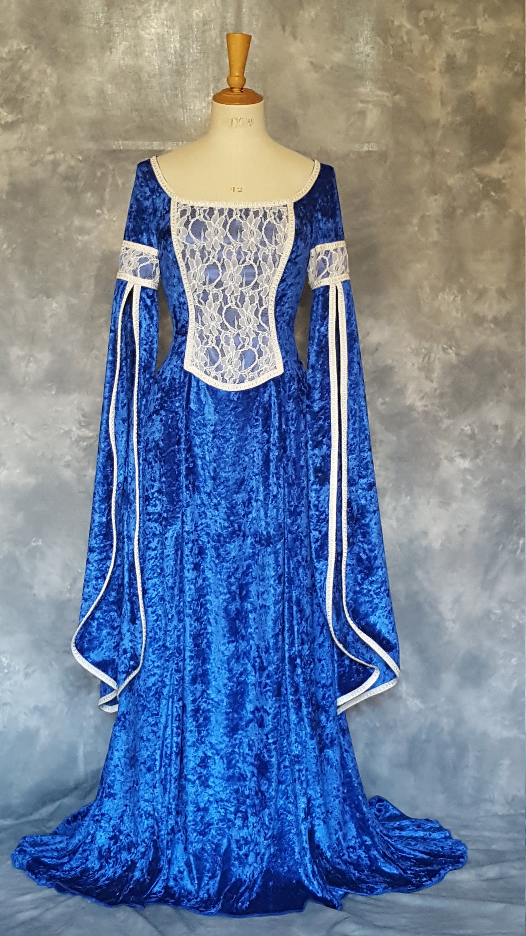 Medieval Wedding Dress Renaissance Gown 