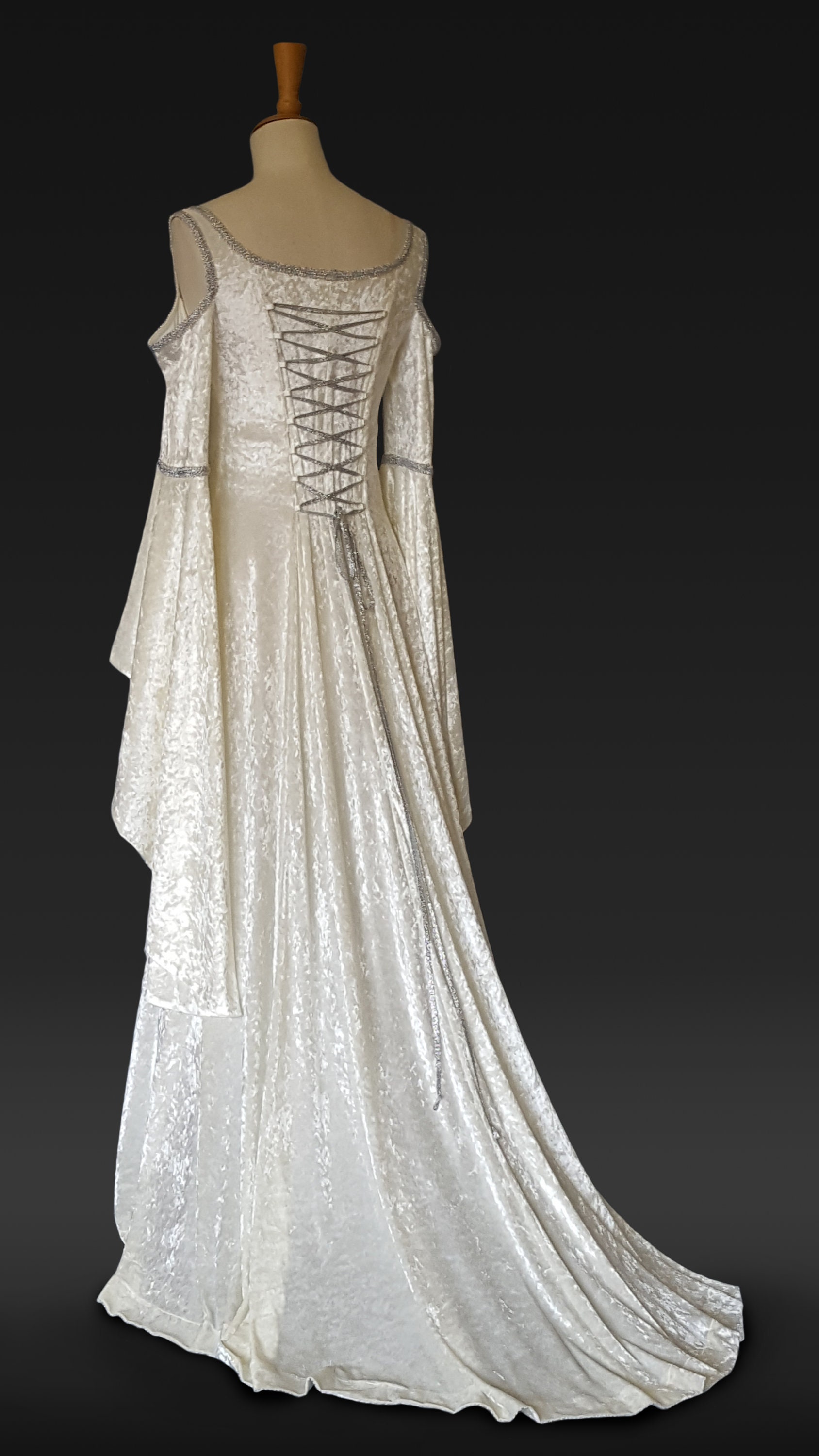 Medieval Wedding Dress Renaissance Gown Elvish Wedding Etsy Israel