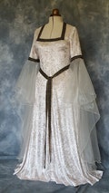 Renaissance Gown,Medieval Dress,Gothic Gown,Hand Fasting Dress,Pagan Dress,Pre Raphaelite Gown,Robe Elfique,Halloween Dress,Gwyneth product logo