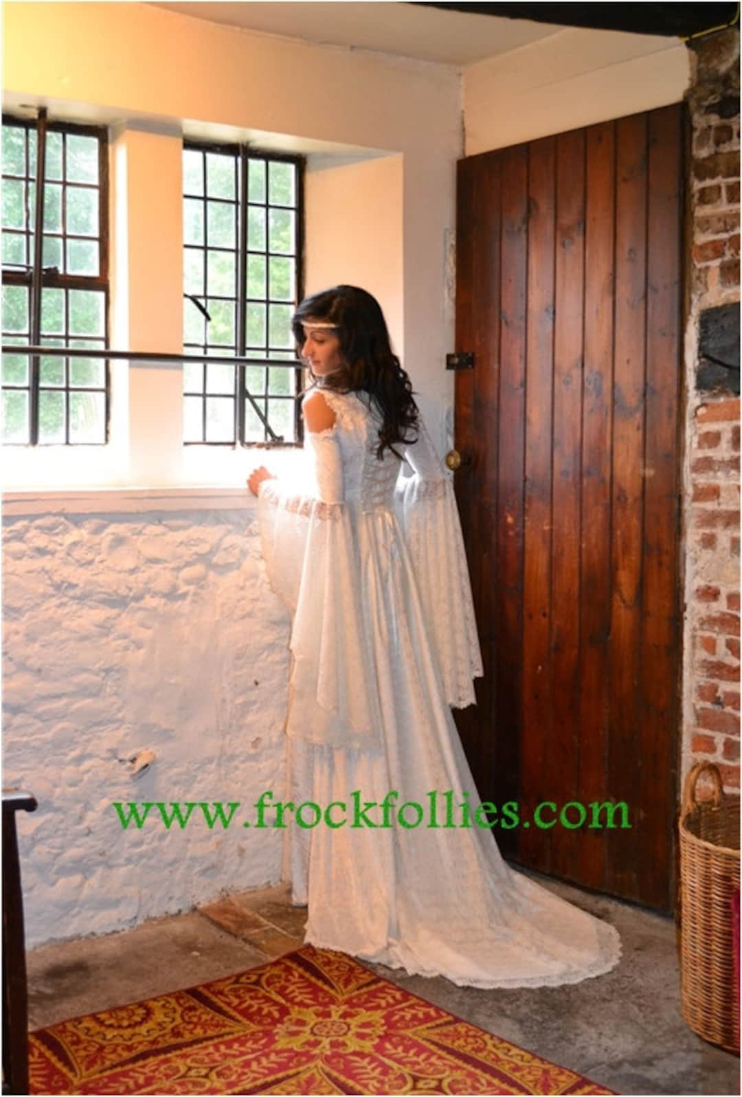 Medieval Wedding Dress, Renaissance Gown, Elvish Wedding Dress, Robe  Medievale, Pre-raphaelite Dress, Hand Fasting Gown, Medieval Gown, Ella -  Etsy