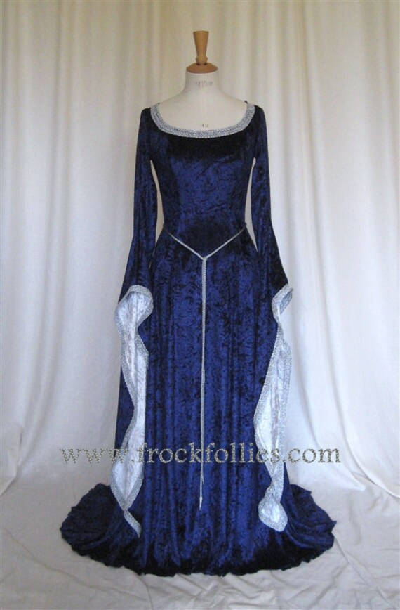 an elegant dress