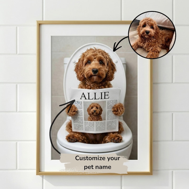 Customizable pet name on design provided
