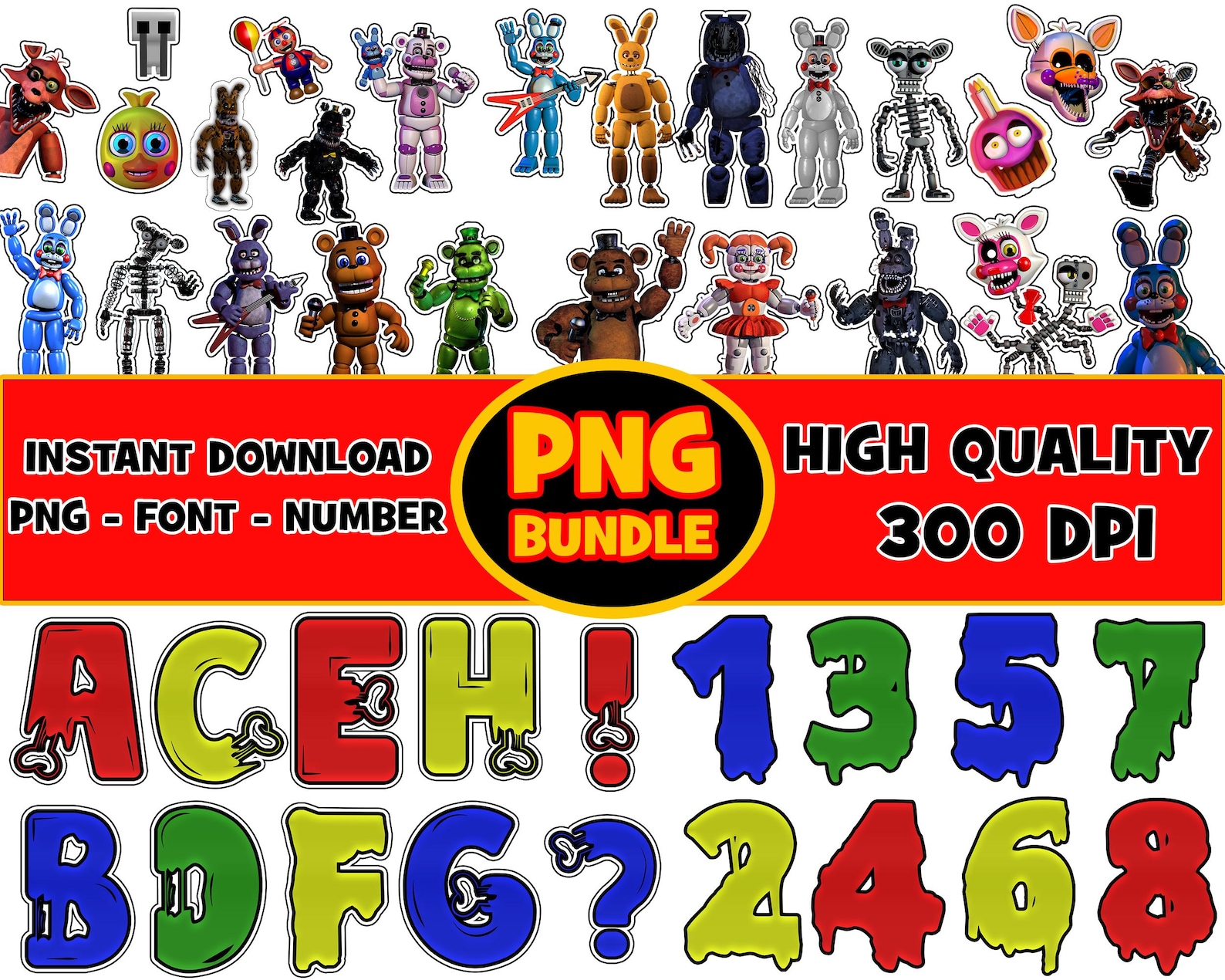 Five Nights At Freddy’S Font | Fnaf Font Download – PTOMO