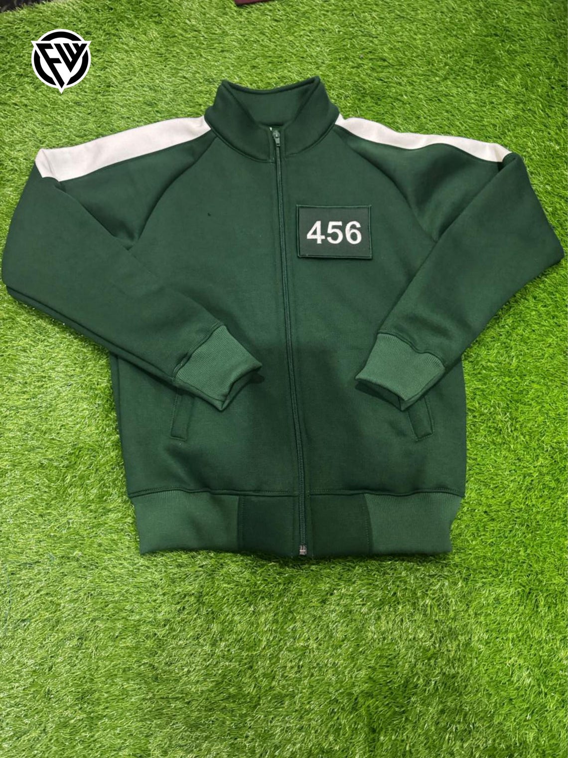 Green Tracksuit Jacket & Pant With Free T-shirt Inspired by Famous ...