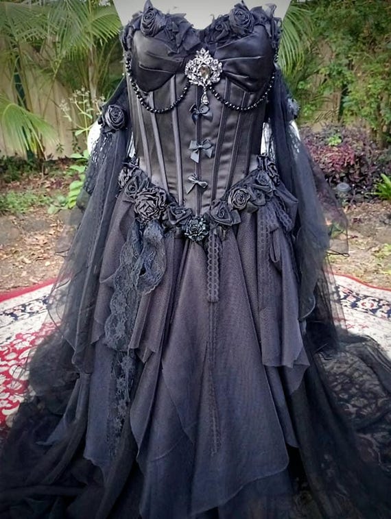 black silk prom dresses Off the Shoulder Black Satin Prom Dresses, Black Off Shoulder Formal Graduation Dresses, Custom Size / Custom Color / No Rush main image 1