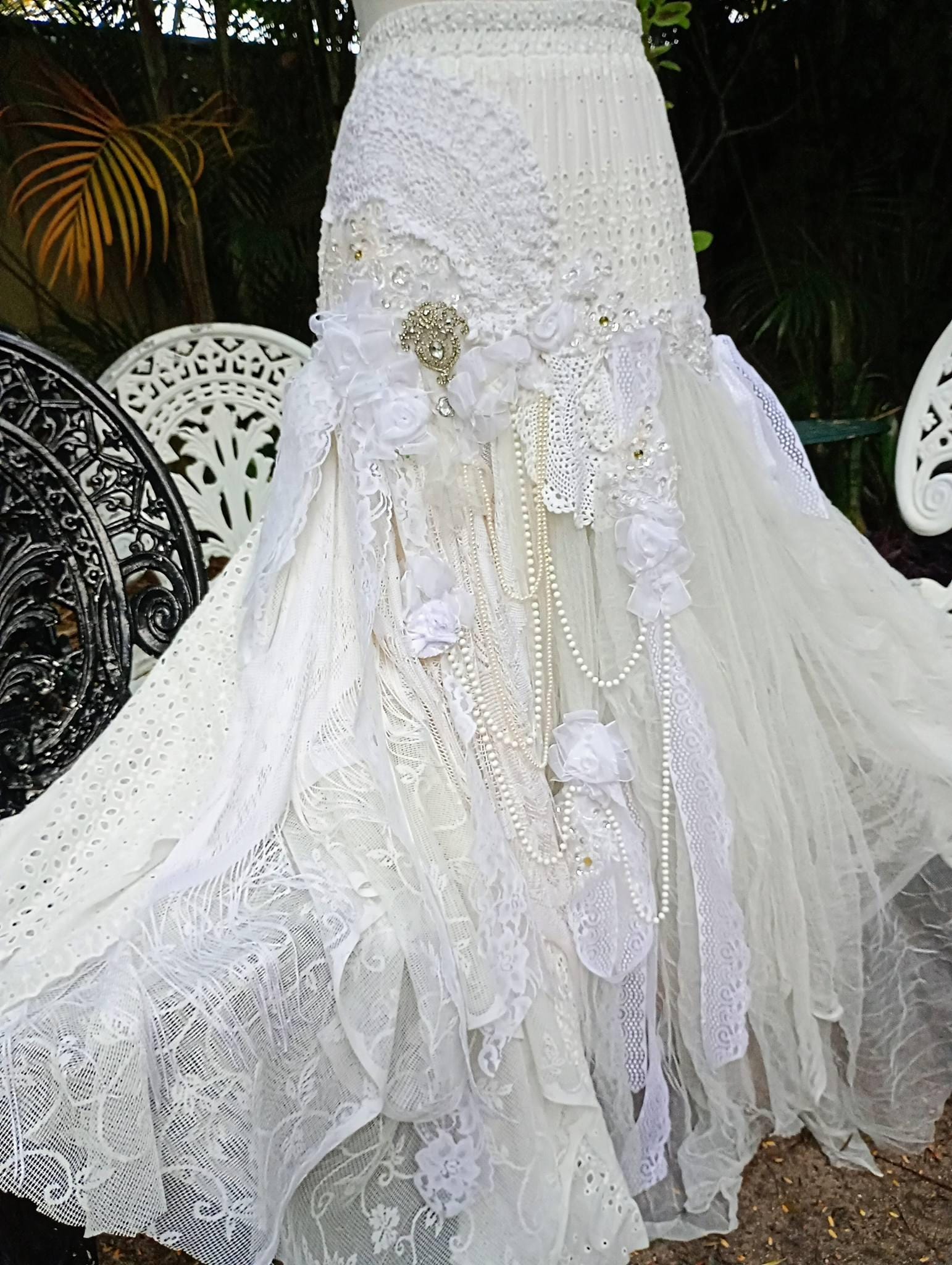 Wedding Dresses Gothic White - Etsy