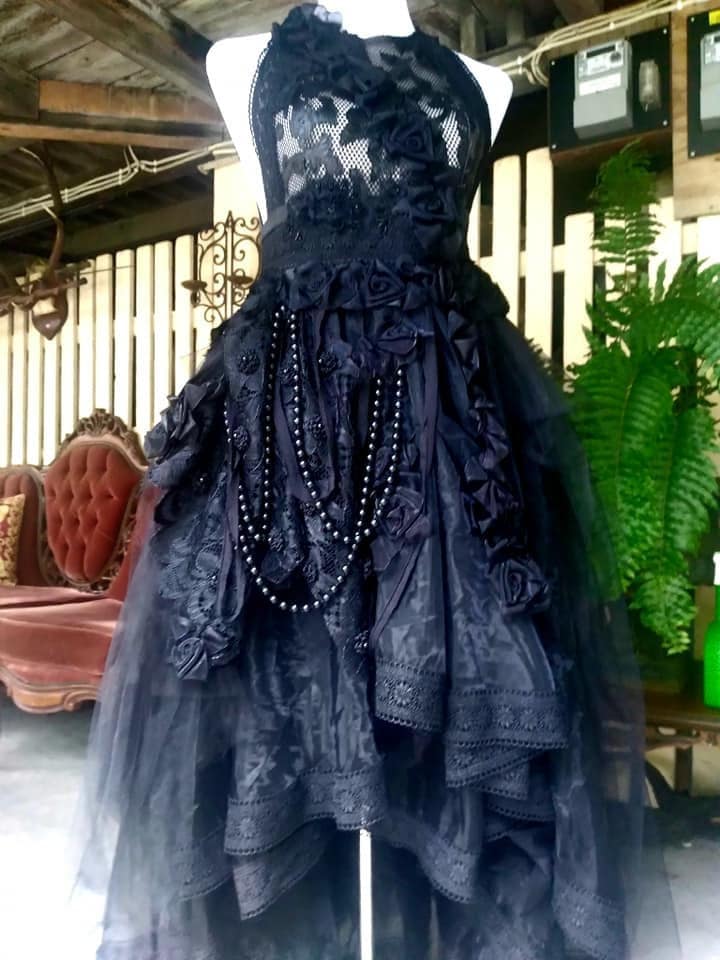 Punk rock prom dress 2025