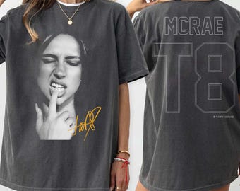 Koszulka koncertowa Comfort Colors® Tate McRae 2025, trasa koncertowa Miss Possessive 2025, koszulka z prezentem dla fanów Tate McRae, gadżety Tate McRae, koszulka graficzna Tate McRae