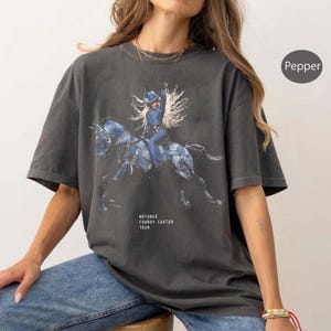 コンフォートカラーズ ビヨンセ カウボーイ カーター シャツ ユニセックス 半袖 Tシャツ