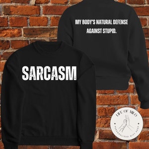 Sarcasm SVG My Body&#39;s Natural Defense System, PNG File, JPG File, Funny Svg Cut File, Digital Sarcasm Art