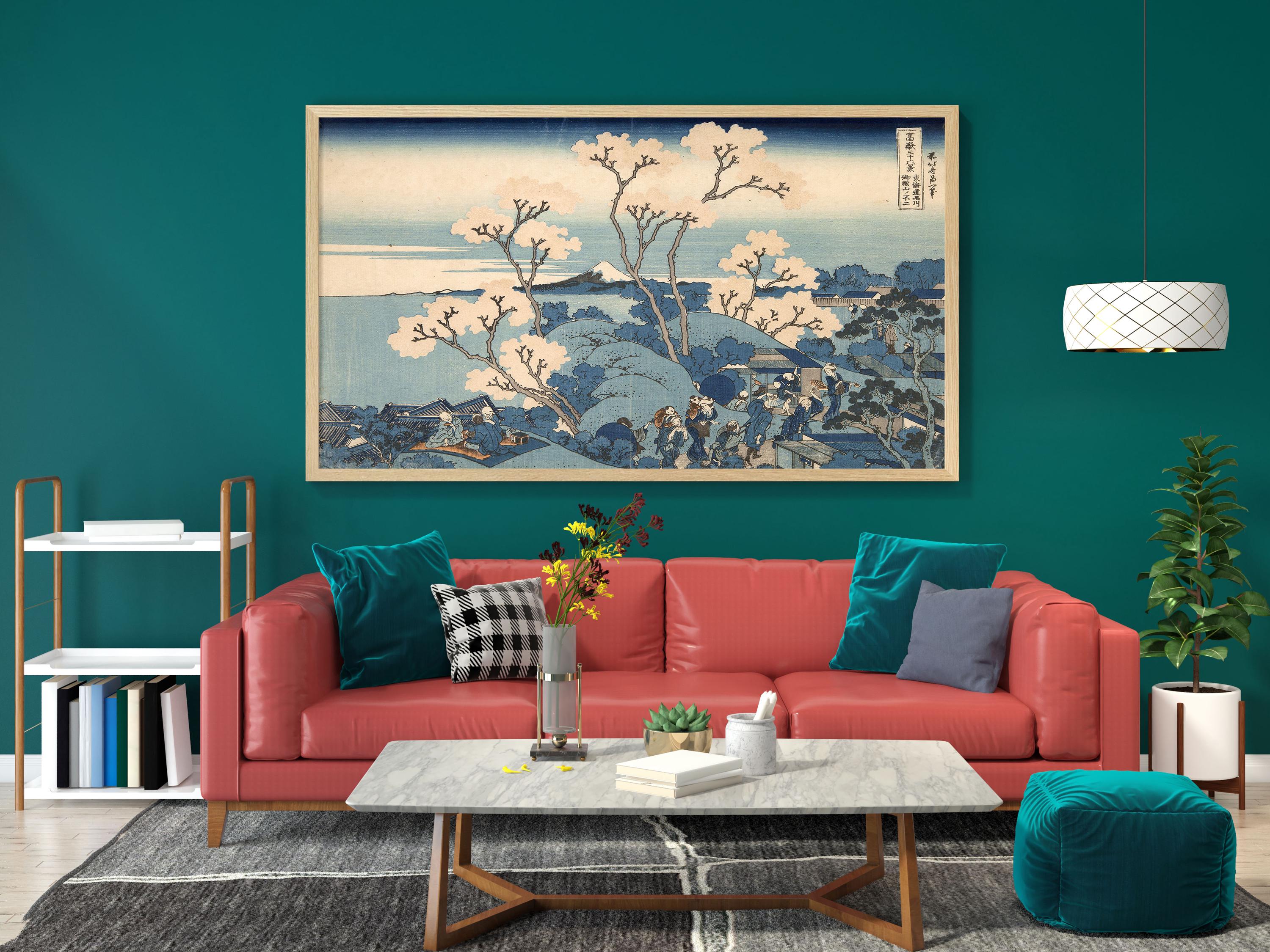 Hokusai Mount Fuji Print: Vintage Japanese Landscape Art - Etsy