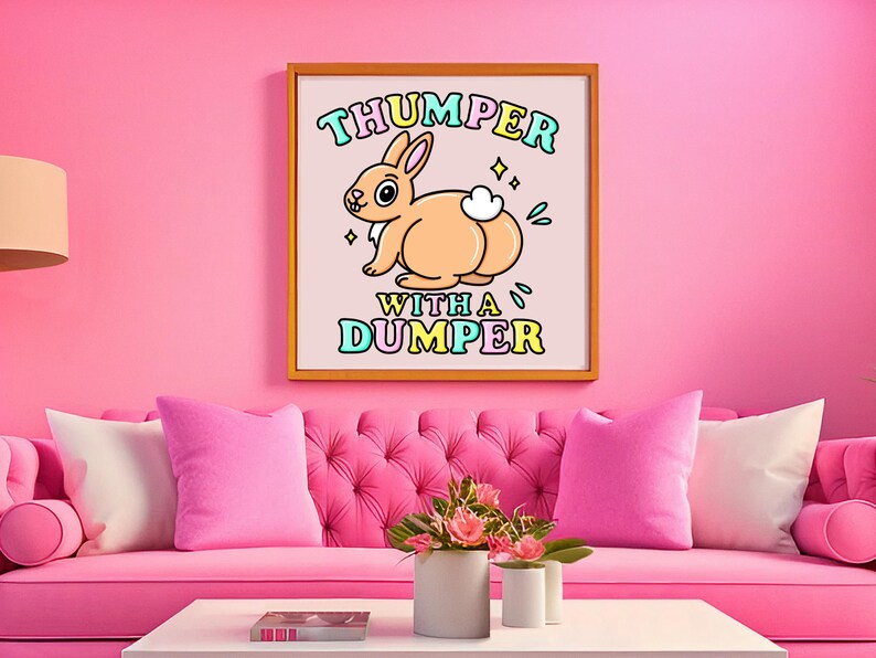 Dumper The Rabbit Funny Bunny Rabbit PNG: Thumper Dumper Design (digital Download) - Etsy